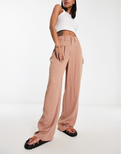 Asos pantalon femme taille haute hot sale