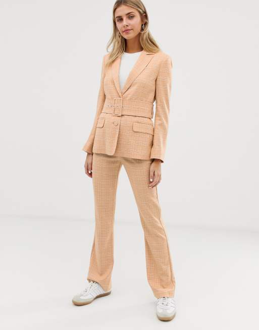 ASOS DESIGN - Costume à carreaux - Moutarde, 2 de 2