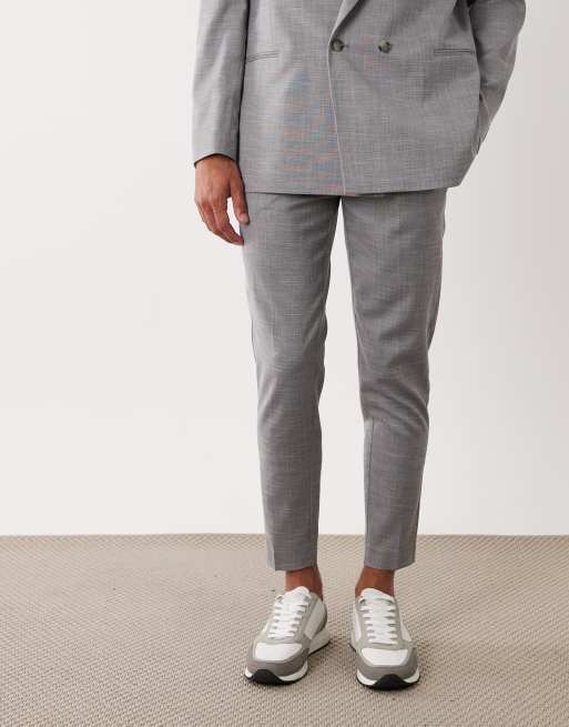 ASOS DESIGN - Pantalon de costume ajusté - Gris moyen, 2 de 5