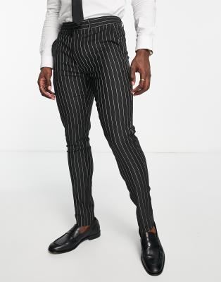Pantalon Bleu Blanc Rouge Noir - Taille 44 - Ceinture Rayée Noir Et Blanc - Comme Neuf - Viscose/coton