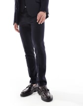 Pantalon Slim Topman Gris Chiné - Taille 36W 32L - Costume Neuf Avec étiquettes