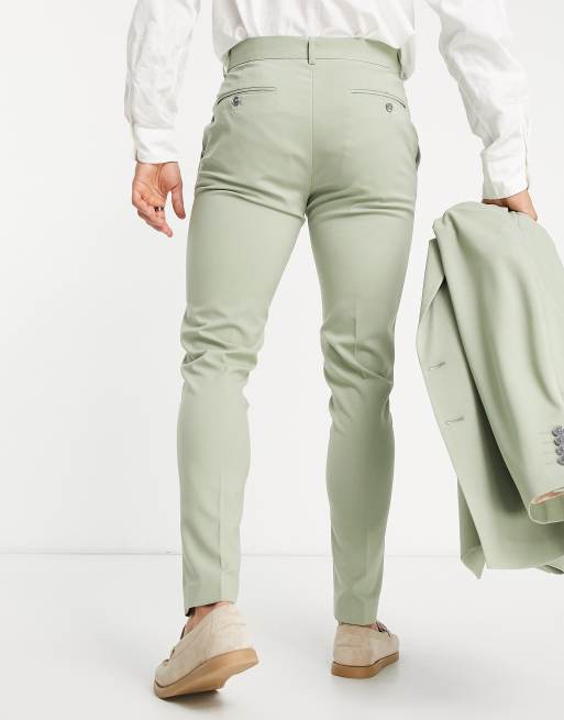 Pantalon vert online sauge