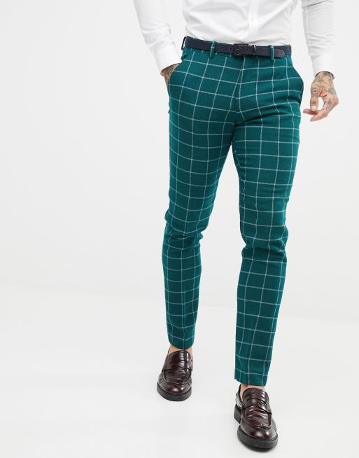 Pantalon carreaux best sale homme asos