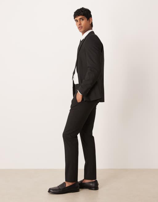 ASOS DESIGN - Pantalon de costume slim - Noir, 3 de 5