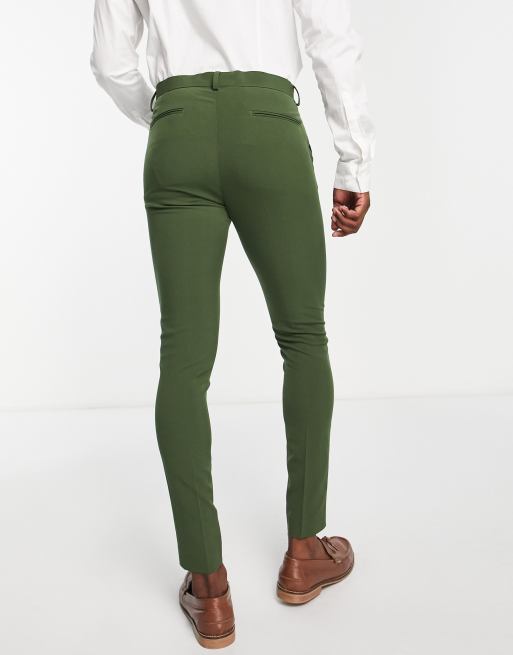 ASOS DESIGN - Pantalon de costume super slim - Kaki, 2 de 4
