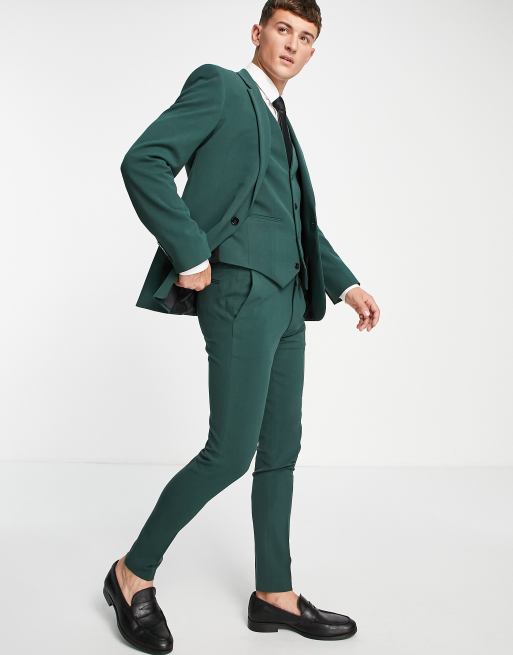 ASOS DESIGN - Pantalon de tailleur style masculin avec taille