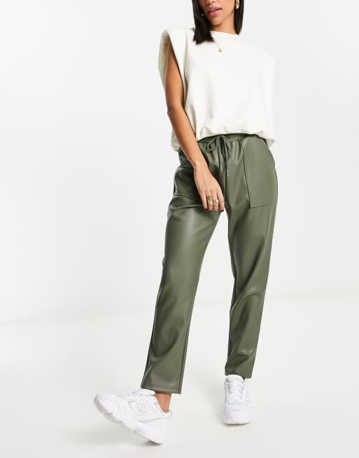 Asos pantalon best sale cuir femme