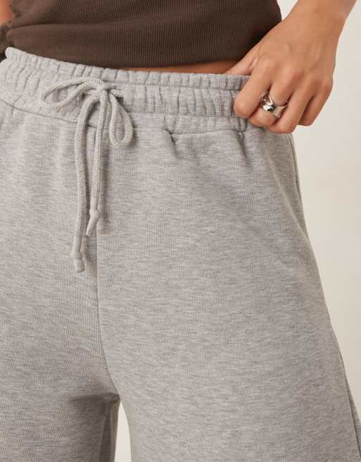 ASOS DESIGN - Pantalon de jogging ample à détail plissé - Gris chiné, 4 de 5