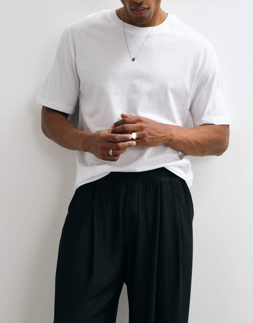 ASOS DESIGN - Pantalon de jogging ample à pinces - Bleu, 2 de 5