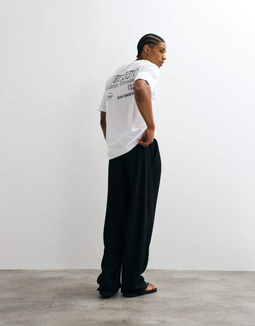 ASOS DESIGN - Pantalon de jogging ample à pinces - Bleu, 5 de 5