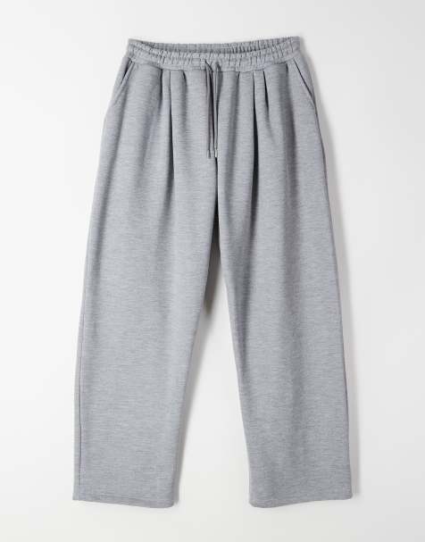 ASOS DESIGN - Pantalon de jogging ample en piqué - Gris chiné - view 1