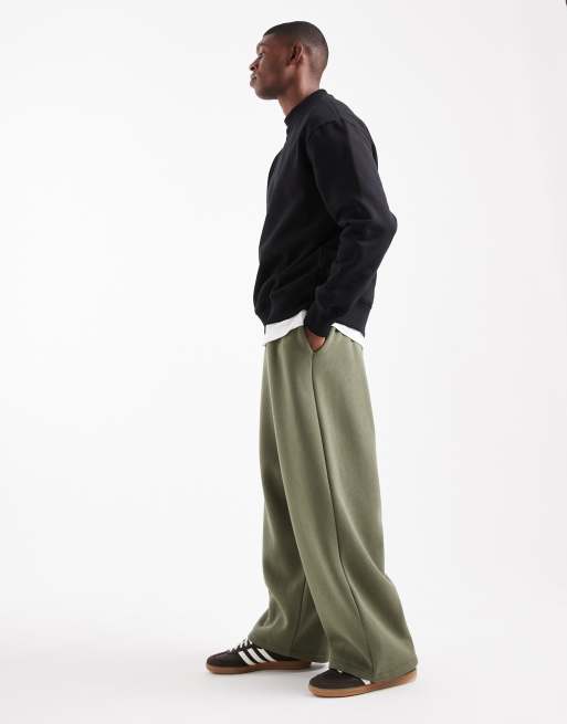 ASOS DESIGN - Pantalon de jogging ample - Kaki, 3 de 5