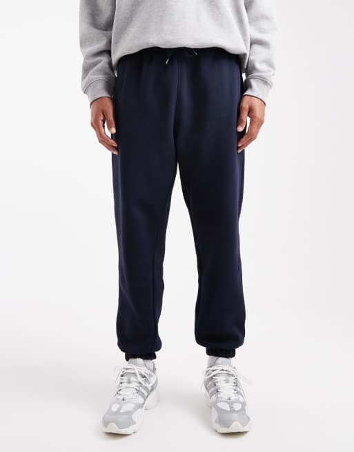 ASOS DESIGN - Pantalon de jogging basique ajusté - Bleu marine 