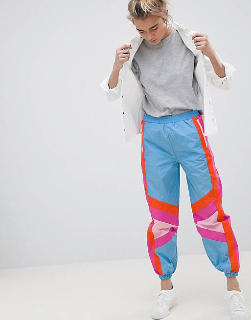 ASOS DESIGN - Pantalon de jogging color block