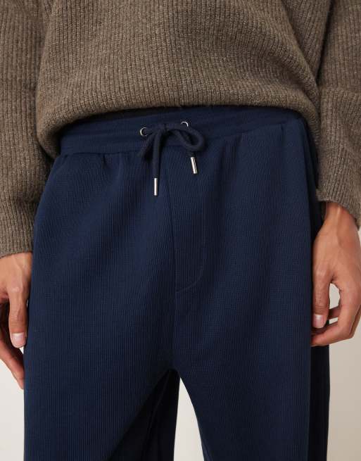 ASOS DESIGN - Pantalon de jogging fuselé à chevilles resserrées- Bleu marine, 4 de 5