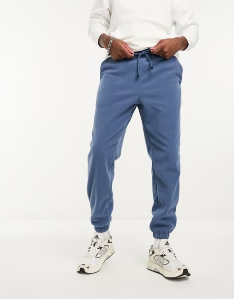 Jogging bleu marine homme discount