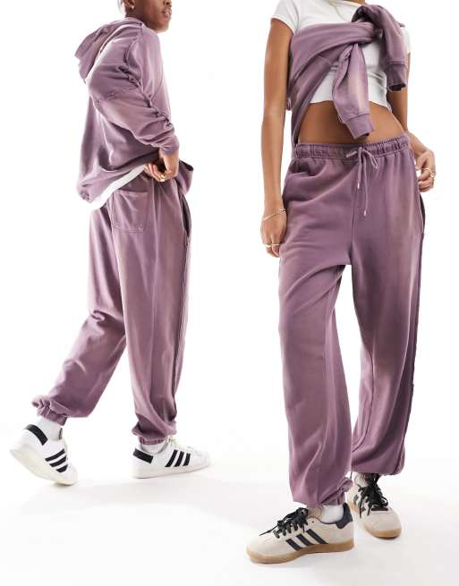 Ensemble violet 3 pièces jogging chaud et confortable et sur chemise  oversize hyper tendance