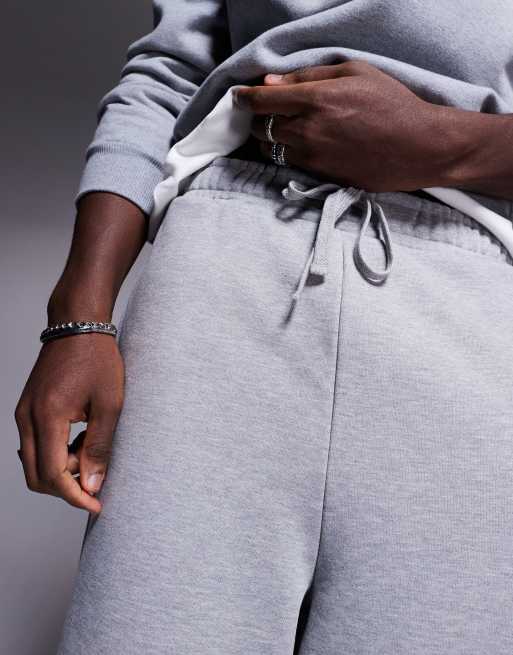 ASOS DESIGN - Pantalon de jogging oversize en tissu épais 400 g/m² de qualité supérieure - Gris, 3 de 5