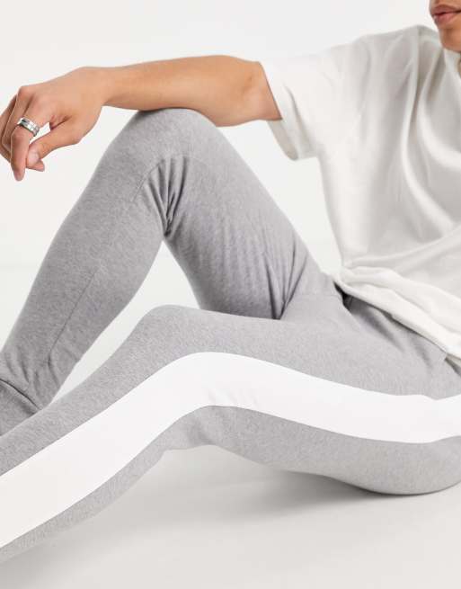 ASOS DESIGN - Pantalon de jogging skinny avec bande sur le côté - Gris chiné, 4 de 4
