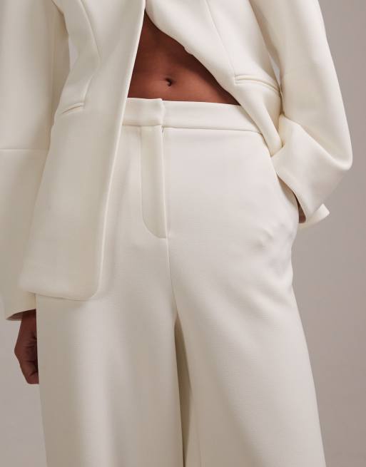 ASOS DESIGN - Pantalon de mariée ajusté - Ivoire, 5 de 5