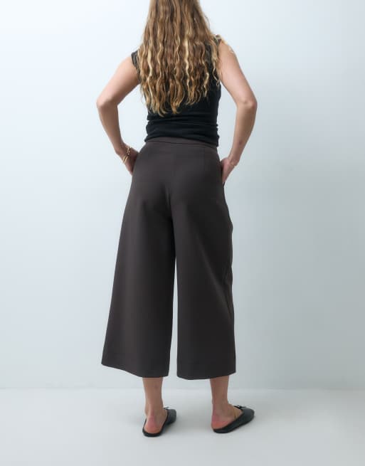 ASOS DESIGN pantalón de pernera ancha de sastre, 3 de 5