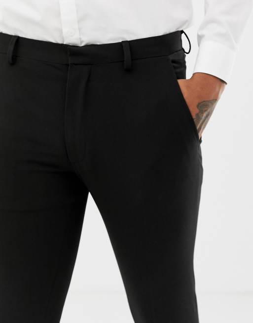 ASOS DESIGN - Pantalon de smoking super slim - Noir, 3 de 4