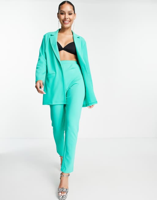 Tailleur discount pantalon vert