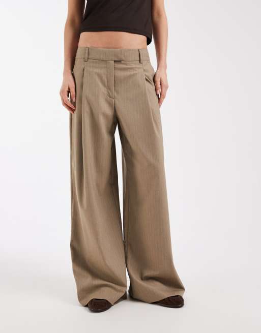 ASOS DESIGN - Pantalon d'ensemble ample et ajusté à rayures - Multicolore, 2 de 5