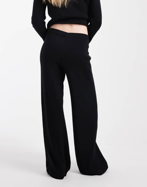 ASOS DESIGN - Pantalon d'ensemble en maille - Noir, 3 de 5