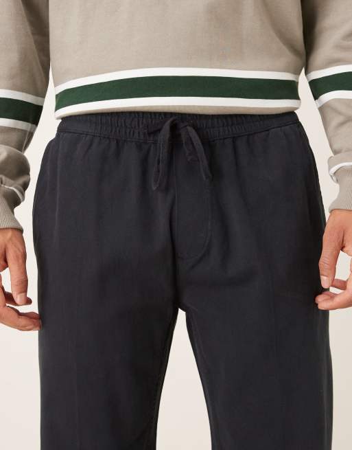 ASOS DESIGN - Pantalon droit à taille élastique - Noir, 5 de 5