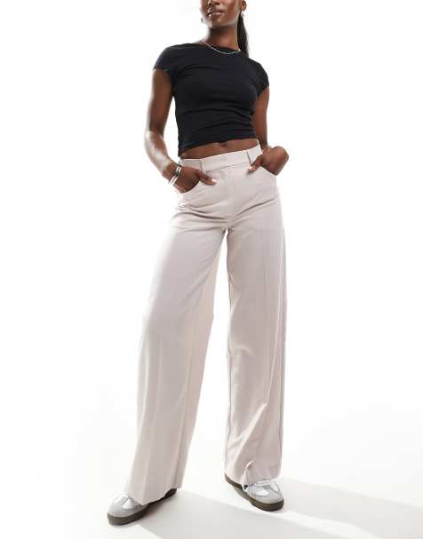 ASOS DESIGN - Pantalon droit décontracté avec 5 poches - Rose - view 1