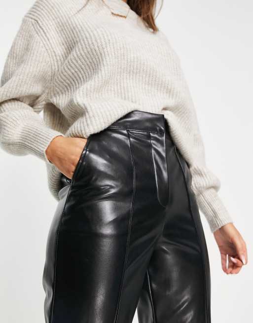 Asos pantalon cuir discount femme