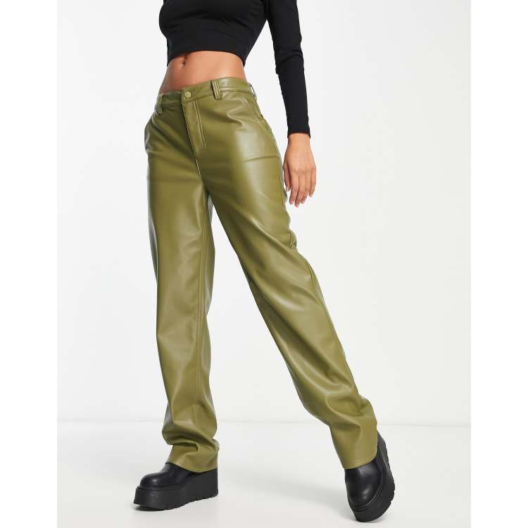 Pantalon vert olive hot sale