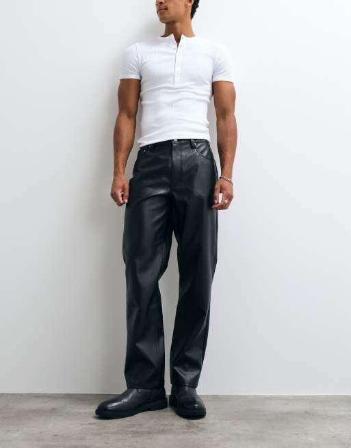 ASOS DESIGN pantalon droit noir, 4 de 6