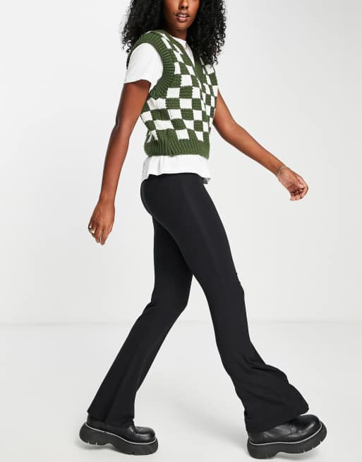 ASOS DESIGN - Pantalon évasé - Noir, 4 de 5