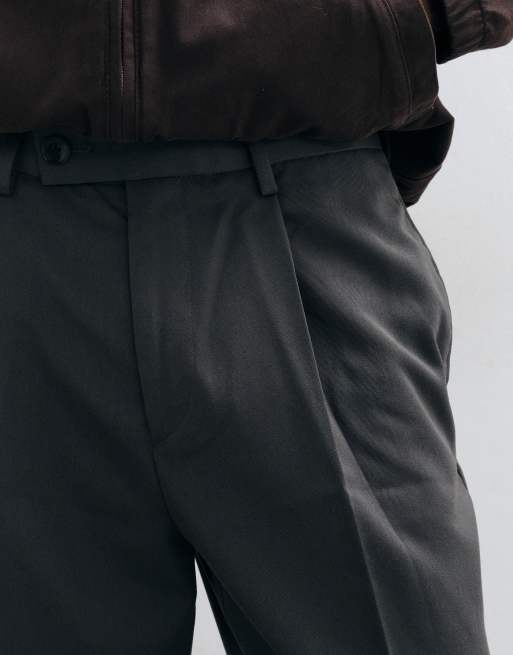 ASOS DESIGN pantalon fuselé ajusté gris anthracite, 3 de 5