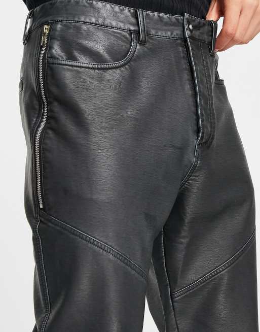 Pantalon simili cuir homme asos sale