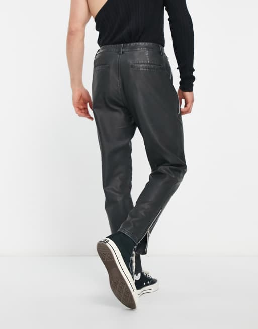 Pantalon simili cuir homme asos sale