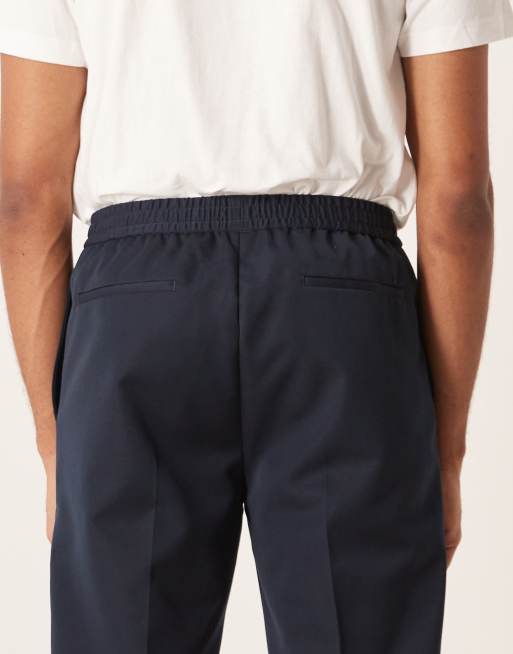 ASOS DESIGN - Pantalon fuselé habillé à enfiler - Bleu marine, 4 de 5
