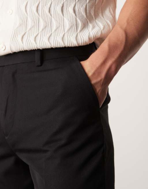 ASOS DESIGN - Pantalon fuselé habillé - Noir, 5 de 5