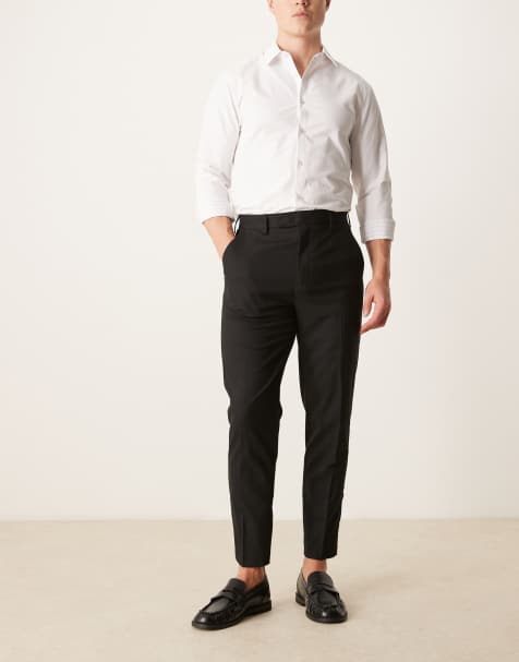 ASOS DESIGN - Pantalon fuselé habillé - Noir - view 1