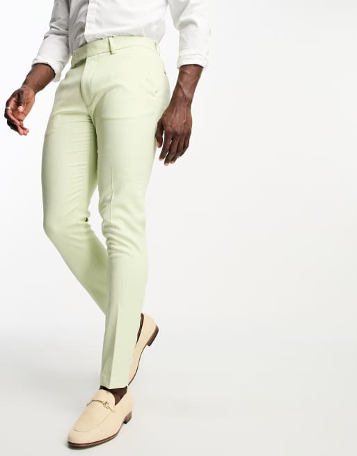 Pantalon menthe hot sale