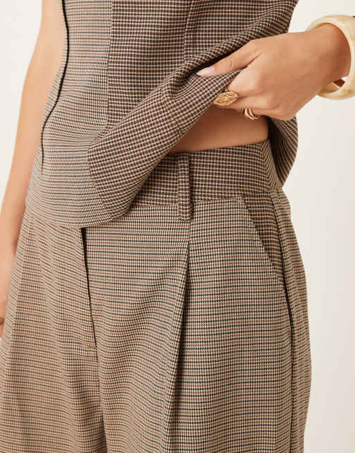 ASOS DESIGN - Pantalon habillé ample d'ensemble à carreaux variés, 4 de 5
