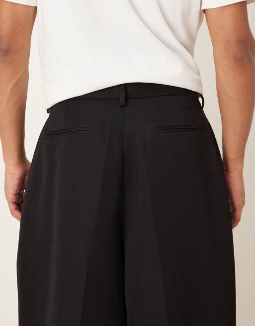 ASOS DESIGN - Pantalon habillé coupe ultra fuselée à pinces - Noir, 4 de 5