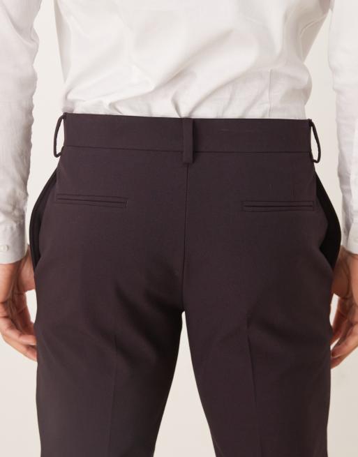 ASOS DESIGN - Pantalon habillé slim - Noir, 3 de 5