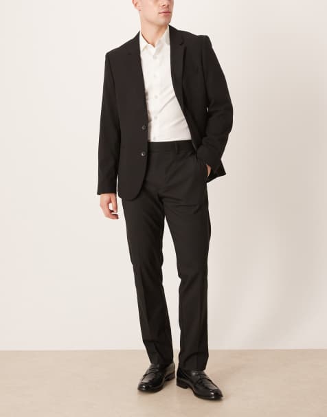 ASOS DESIGN - Pantalon habillé slim - Noir - view 1