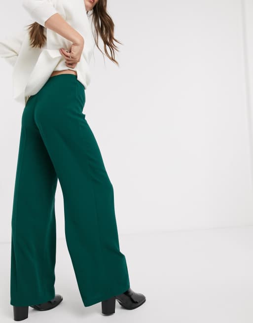 Pantalon femme best sale vert sapin