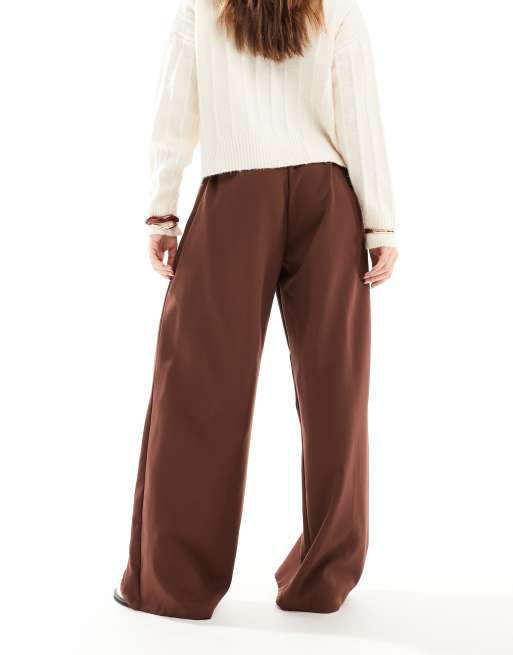 ASOS DESIGN - Pantalon large à taille ultra haute avec liens, 3 de 5