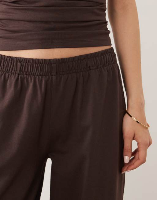 ASOS DESIGN - Pantalon large d'ensemble - Chocolat, 5 de 5