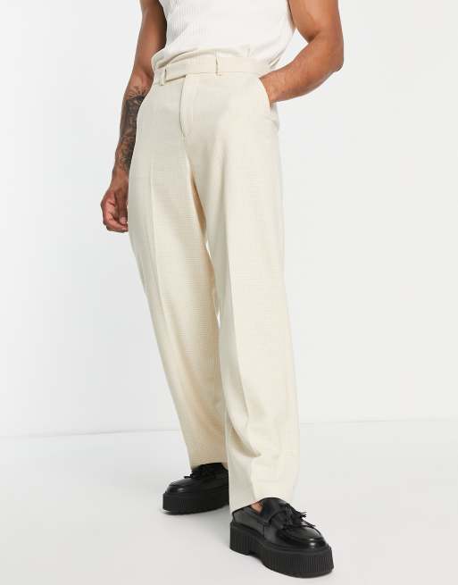 Pantalon discount large laine